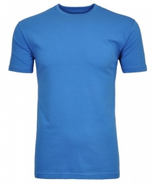 RAGMAN T-Shirt Rundhals R40181-718-blau
